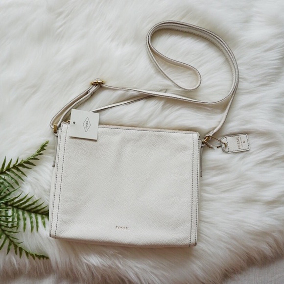 Fossil White Crossbody Bag Discount 